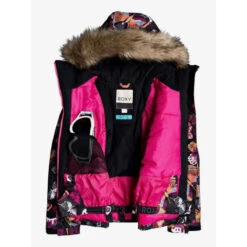 Roxy American Pie Print Jacket Girls 5 Roxy American Pie Print Jacket Girls -Ski Discount Store 1018050 320 3