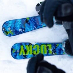 Lucky Bums Beginner Skis + Bindings + Poles Toddlers 8 Lucky Bums Beginner Skis + Bindings + Poles Toddlers -Ski Discount Store 1029112 000 4