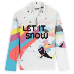 Spyder Surface Zip T-Neck Girls