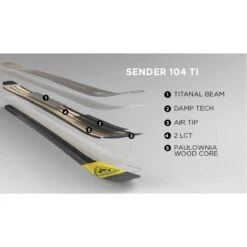 Rossignol Sender 104 Ti Skis 9 Rossignol Sender 104 Ti Skis -Ski Discount Store 1041011 000 6