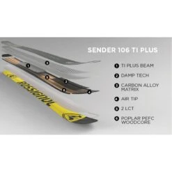 Rossignol Sender 106 Ti Skis 9 Rossignol Sender 106 Ti Skis -Ski Discount Store 1041012 000 6