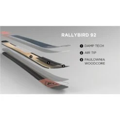 Rossignol Rallybird 92 Skis Womens 9 Rossignol Rallybird 92 Skis Womens -Ski Discount Store 1041016 000 6