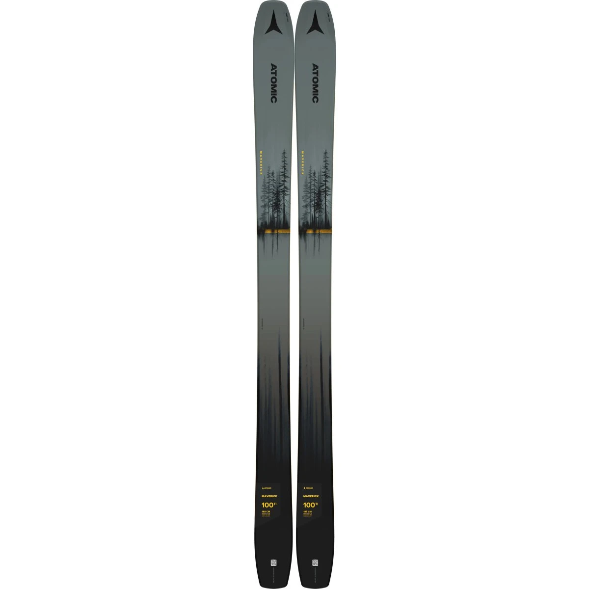 Atomic Maverick 100 Ti Skis 3 Atomic Maverick 100 Ti Skis - Image 3