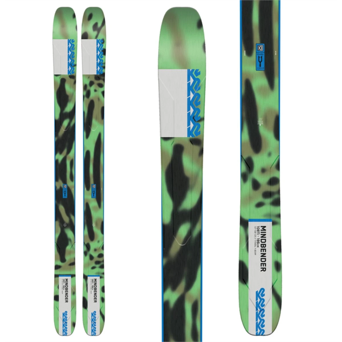 K2 Mindbender 108Ti Skis 1 K2 Mindbender 108Ti Skis