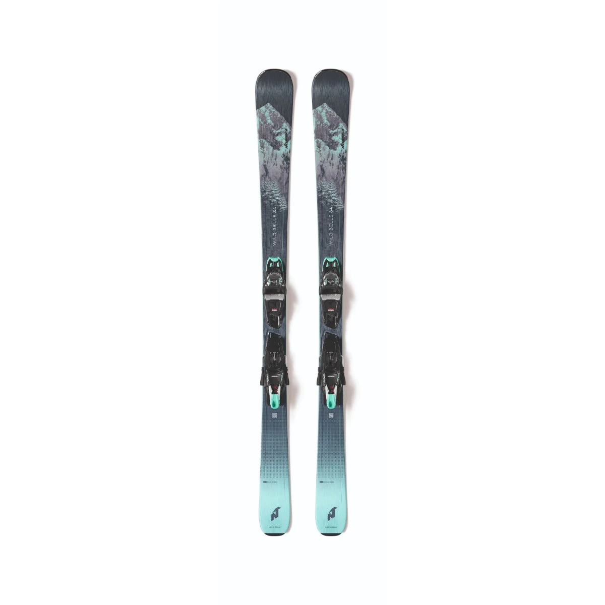 Nordica Wild Belle DC 84 Skis + 11 FDT Bindings Womens 1 Nordica Wild Belle DC 84 Skis + 11 FDT Bindings Womens