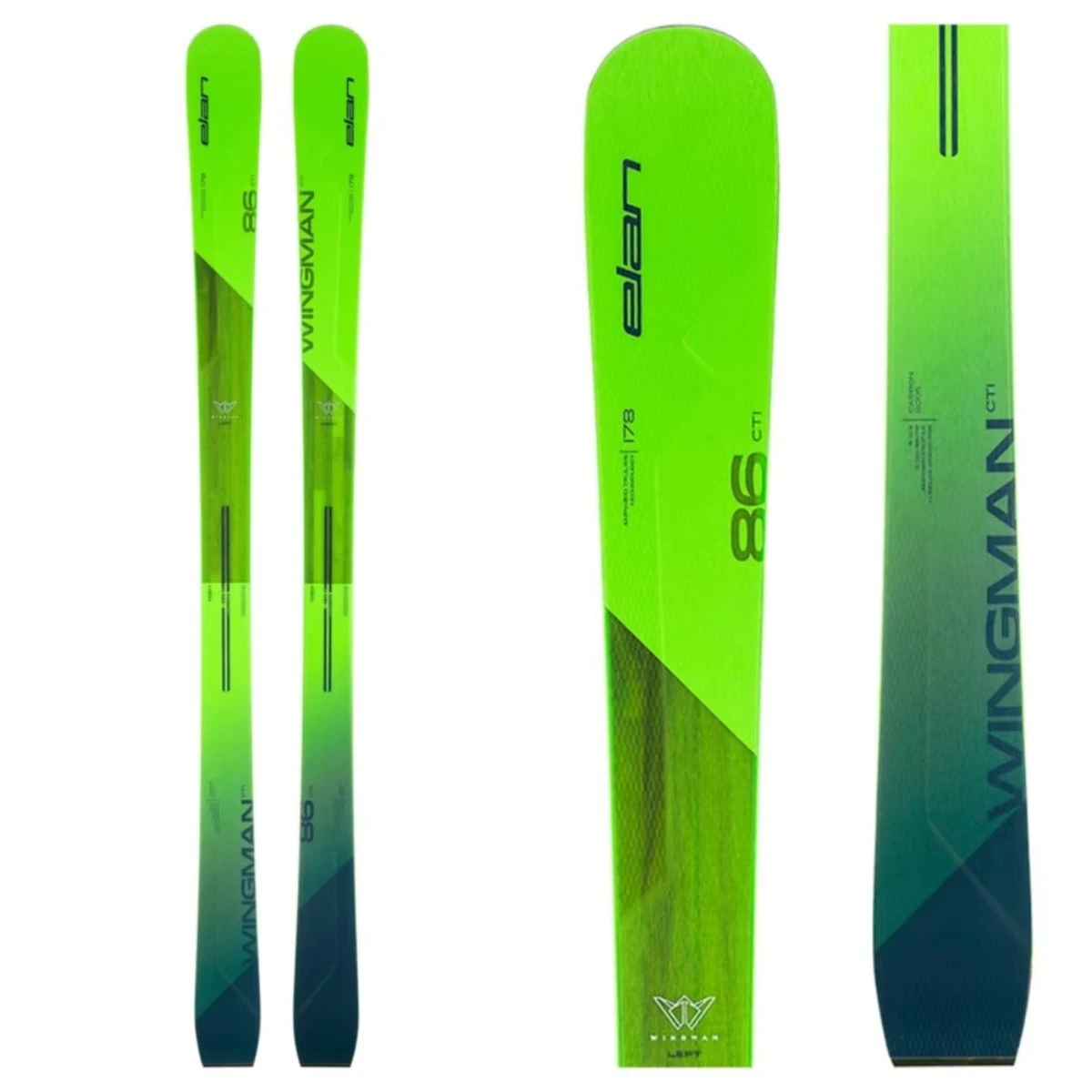 Elan Wingman 86 CTi Skis 1 Elan Wingman 86 CTi Skis