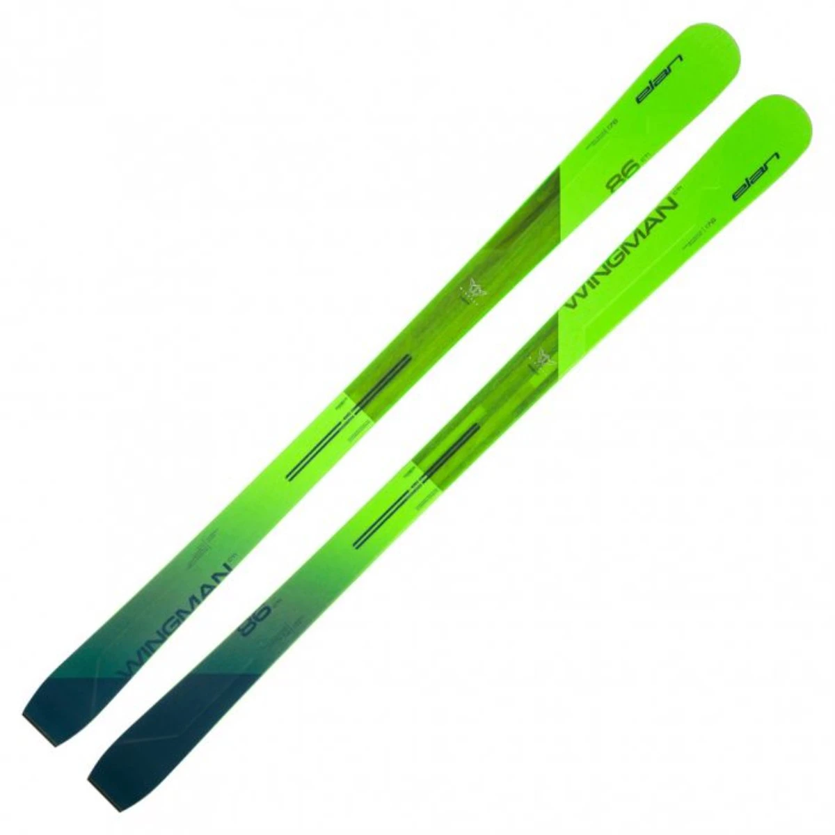 Elan Wingman 86 CTi Skis 2 Elan Wingman 86 CTi Skis - Image 2