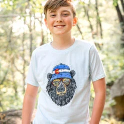 Wild Tribute Miami Vice Colorado Bear T-Shirt Kids 5 Wild Tribute Miami Vice Colorado Bear T-Shirt Kids -Ski Discount Store 3010222 045 3