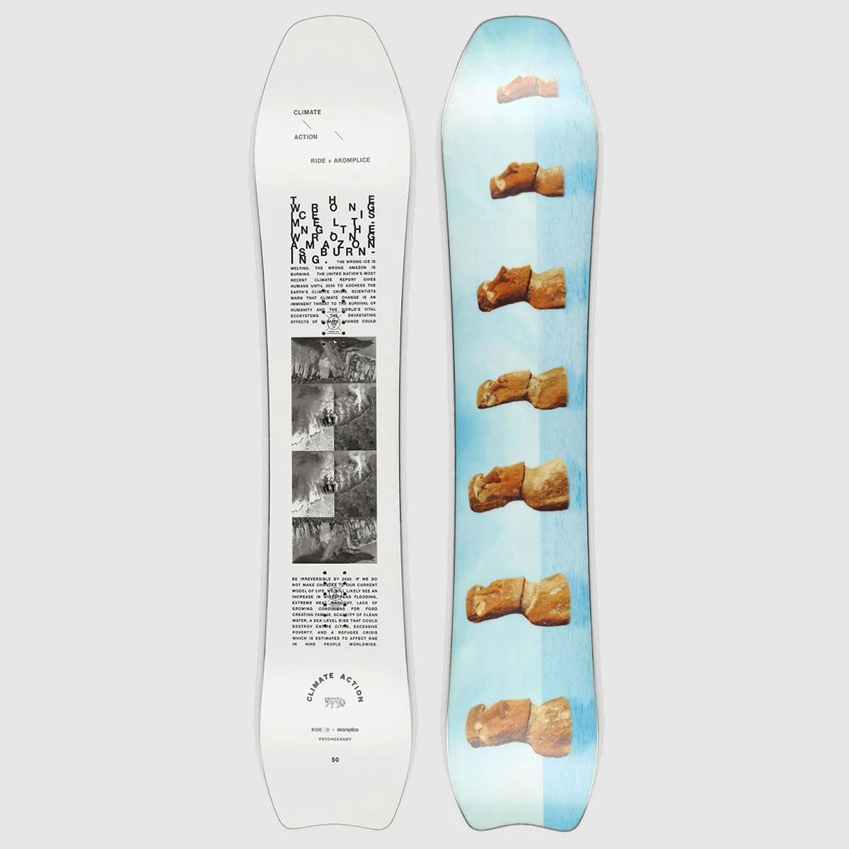 Ride Akomplice X Physchocandy 158 Snowboard 1 Ride Akomplice X Physchocandy 158 Snowboard