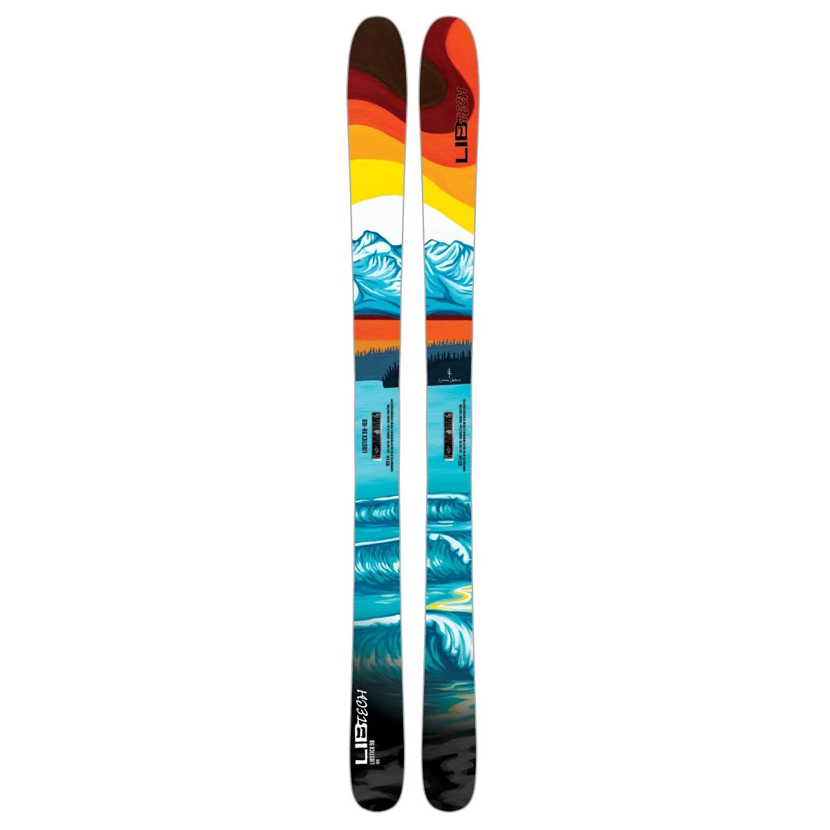 Lib Tech Libstick 98 Skis Womens 1 Lib Tech Libstick 98 Skis Womens