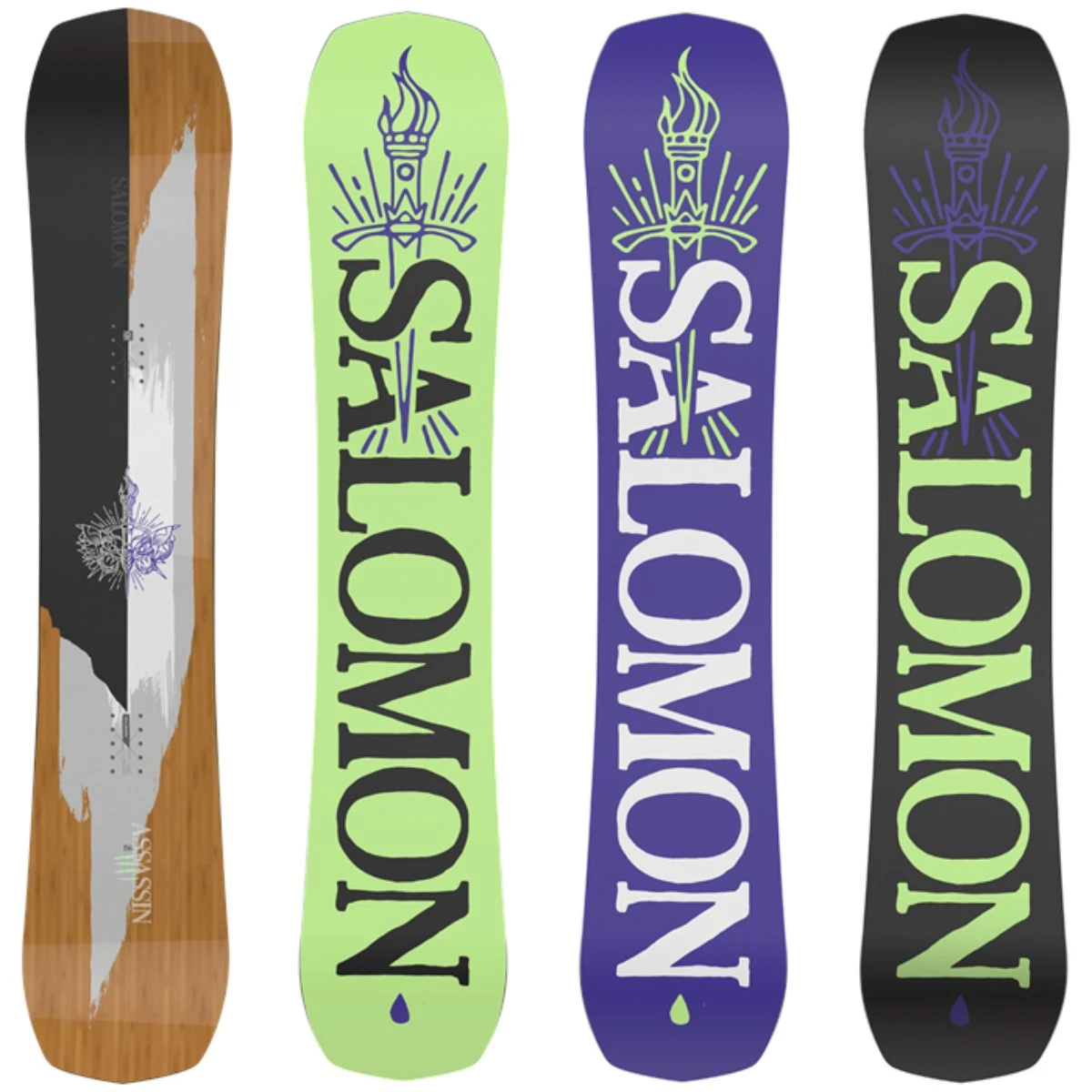 Salomon Assassin Wide Snowboard 2 Salomon Assassin Wide Snowboard - Image 2