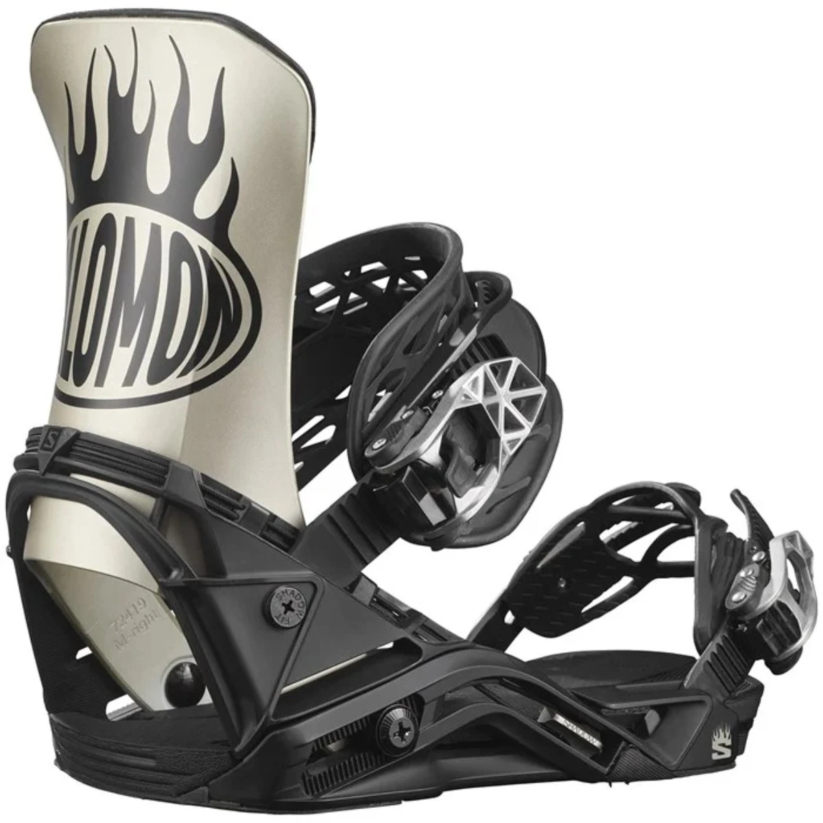 Salomon District Pro Team Snowboard Bindings 2 Salomon District Pro Team Snowboard Bindings - Image 2