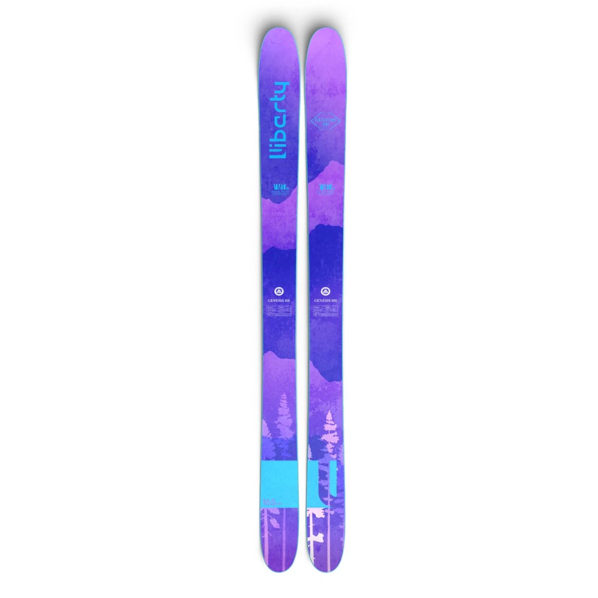 Liberty Genesis 101 Skis Womens 1 Liberty Genesis 101 Skis Womens