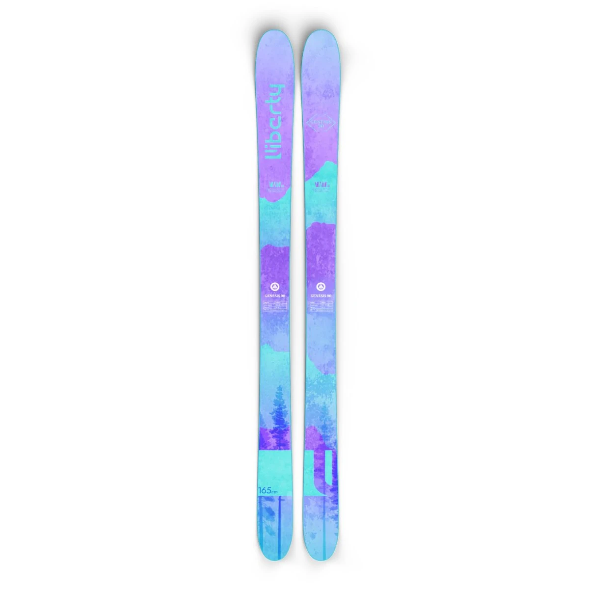 Liberty Genesis 90 Skis Womens 1 Liberty Genesis 90 Skis Womens