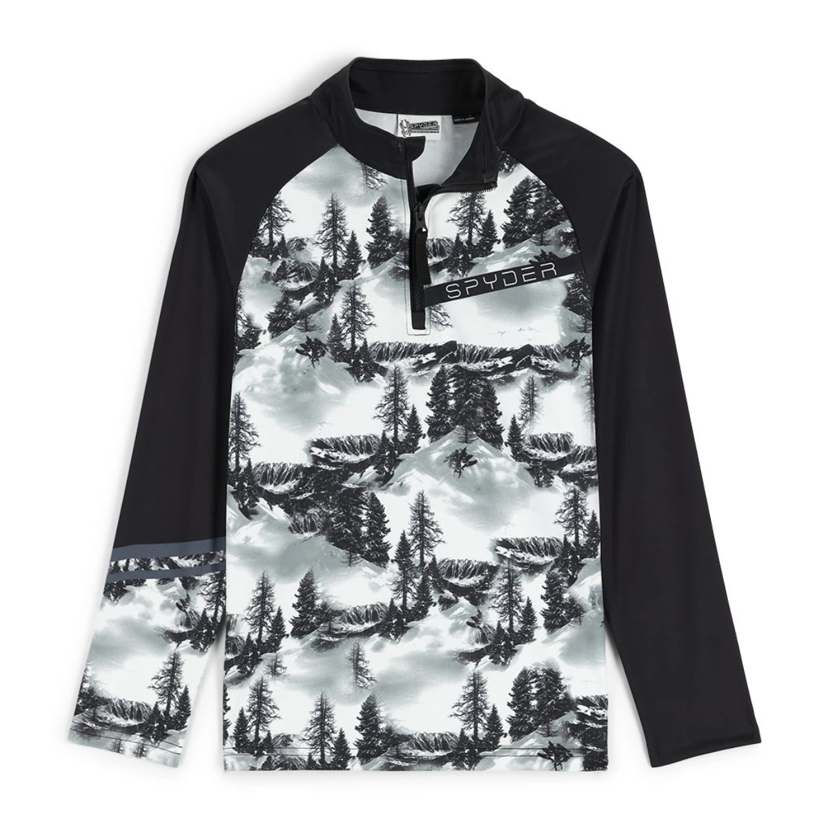 Spyder Treeline 1/4 Zip Turtleneck Junior Boys 2 Spyder Treeline 1/4 Zip Turtleneck Junior Boys - Image 2