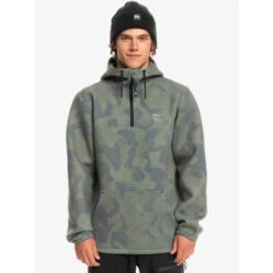 Quiksilver Shredder Half-Zip Hoodie Mens