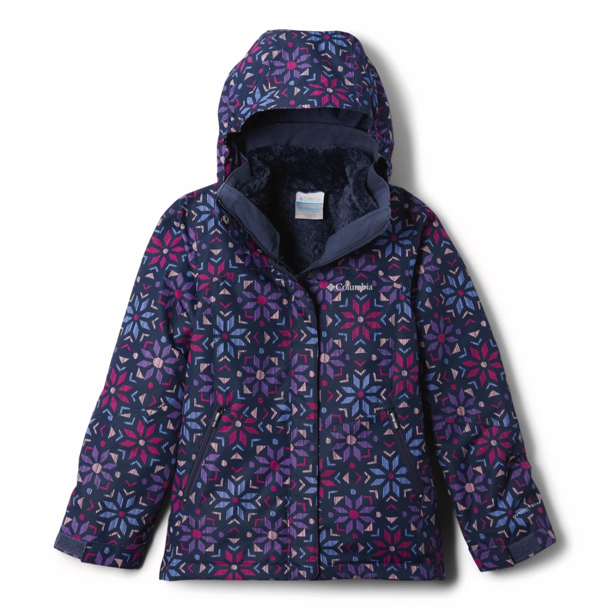 Columbia Bugaboo II Fleece Interchange Jacket Girls 1 Columbia Bugaboo II Fleece Interchange Jacket Girls